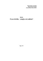Research Papers 'Preses brīvība - utopija vai realitāte', 1.