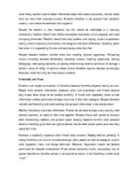 Essays 'The value of kindness and respect', 4.