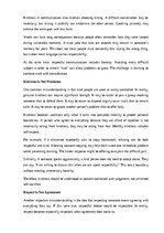 Essays 'The value of kindness and respect', 6.