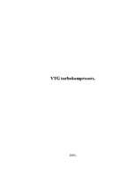 Summaries, Notes 'VTG turbokompresors', 1.