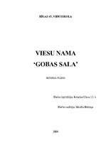 Business Plans 'Viesu nams "Gobas sala"', 1.