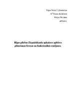 Research Papers 'Rīgas pilsētas Ziepniekkalna apkaimes apbūves plānošanas formas un funkcionālais', 1.