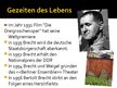 Presentations 'Bertolt Brecht', 5.
