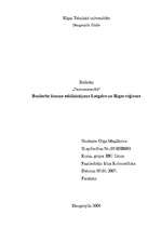 Research Papers 'Bezdarba līmeņa salīdzinājums Latgales un Rīgas reģionos', 1.