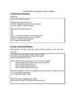 Summaries, Notes 'Asamblerprogrammu uzdevumu risinājuma piemēri', 1.