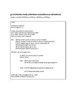 Summaries, Notes 'Asamblerprogrammu uzdevumu risinājuma piemēri', 5.