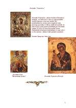 Summaries, Notes 'Bizantijas māksla. Dievmātes ikonogrāfija', 5.