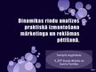 Research Papers 'Dinamikas rindu analīzes praktiskā izmantošana mārketinga un reklāmas pētīšanā', 37.
