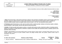 Samples 'Vides pārvaldības pasākumu plāns', 1.