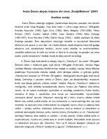 Summaries, Notes 'Andra Žebera dzejoļu krājums divi vienā "Šnabji/Blaknes" (2007)', 1.