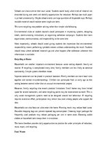 Essays 'The importance of recycling', 7.