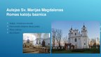 Presentations 'Baroka arhitektūras iezīmes Latgales dievnamu celtniecībā', 8.
