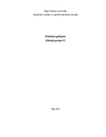 Practice Reports 'Klīniskais gadījums- osteomelīts+tranfemorāla amputācija (māsu praksē)', 1.