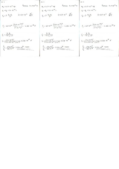 Summaries, Notes 'Fizikas uzdevumu risinājumu apkopojums. Kulona likums. Elektriskā lauka intensit', 2.