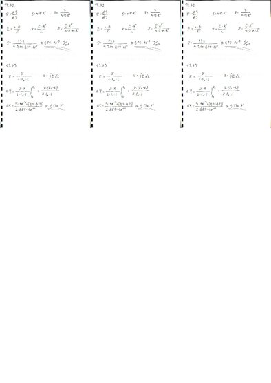 Summaries, Notes 'Fizikas uzdevumu risinājumu apkopojums. Kulona likums. Elektriskā lauka intensit', 85.