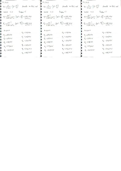 Summaries, Notes 'Fizikas uzdevumu risinājumu apkopojums. Kulona likums. Elektriskā lauka intensit', 87.