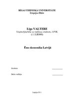 Research Papers 'Ēnu ekonomika Latvijā', 1.
