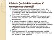 Presentations 'X hromosomas trisomija', 5.