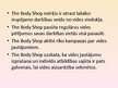 Presentations 'Reklāmas attīstības novērtējums. The Body Shop', 8.
