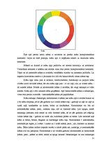 Term Papers 'Funkcionālo telpu krāsu noformējums atkarībā no cilvēku vecuma', 21.