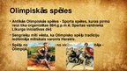 Presentations 'Senās Grieķijas Olimpiskās spēles', 2.
