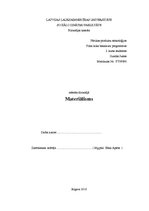 Research Papers 'Materiālisms', 1.