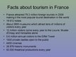 Presentations 'Tourism in France', 3.