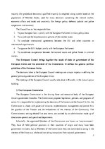 Summaries, Notes 'Institutions of EU. Legislation and Decision Making Process', 3.