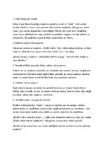 Summaries, Notes 'Eriks Ādamsons "Stāsts par nagu". Noveles analīze', 1.