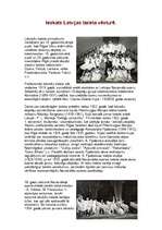 Research Papers 'Latvijas baleta vēsture', 1.