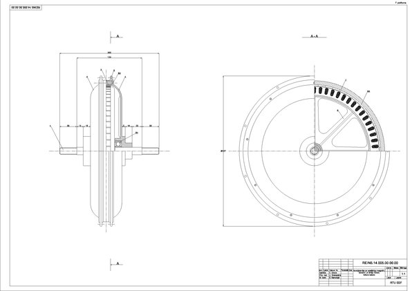 Term Papers 'Ventiļdzinējs ar pastāvīgo magnētu ierosmi un ārējo rotoru velosipēdam', 82.