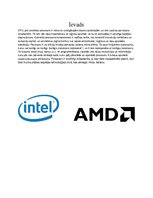 Summaries, Notes '"Intel" un "AMD" procesoru attīstība', 3.