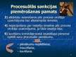 Presentations 'Procesuālās sankcijas', 6.