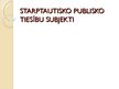 Presentations 'Starptautisko publisko tiesību subjekti', 1.