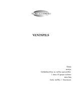 Research Papers 'Ventspils pilsētas ekonomiskais pētījums', 1.