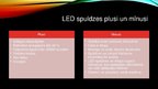Presentations 'Elektriskie gaismas avoti', 14.