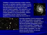 Presentations 'Zvaigznes un galaktikas', 3.