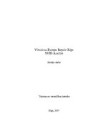 Research Papers 'Viesnīcas "Europa Royale Riga" SVID analīze', 1.