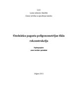 Term Papers 'Ozolnieku pagasta poligonometrijas tīkla rekonstrukcija', 1.