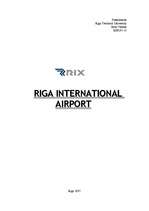 Research Papers 'Riga International Airport', 1.