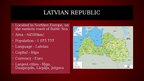 Presentations 'Latvija', 2.