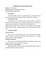 Summaries, Notes 'Didaktiskā spēle un rituāli pirmsskolas bērniem', 2.