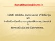 Presentations 'Konstitucionālisms', 2.
