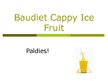 Presentations 'Cappy Ice Fruit piedāvātie produkti', 10.