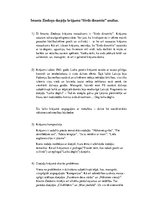 Summaries, Notes 'Imanta Ziedoņa dzejoļu krājuma "Sirds dinamīts" analīze', 1.