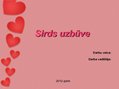 Presentations 'Sirds uzbūve', 1.