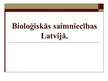 Presentations 'Bioloģiskās saimniecības Latvijā', 1.