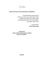 Research Papers 'Dejas nozīme latviešu godos un svētkos. Kāzas un krustabas.', 1.