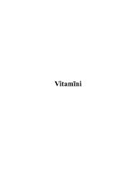 Summaries, Notes 'Vitamīni', 1.