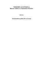 Research Papers 'Nodarbinātības politika Eiropas Savienībā un Latvijā', 1.